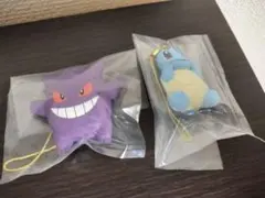 2点セット ゲンガー ゼニガメ ポケモン ぺたんこマスコット カントースペシャルのサムネイル