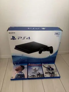SONY PS4 500GB 本体 + ゲーム3本