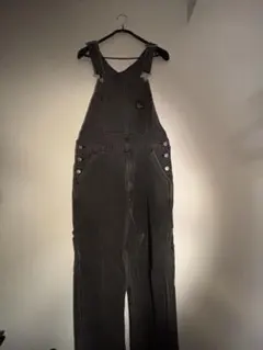 Levi's Darkly wash overall blak メンズ M