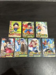 ワンピーベリーマッチ　モンキー・D・ルフィ　7枚セット