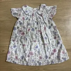petit main 花柄ワンピース 80cmのサムネイル