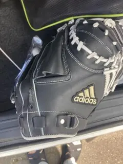 adidas 軟式 キャッチーミット ブラックのサムネイル