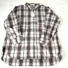 chocol raffine チャコールラフィネ　チェックシャツ　フリーサイズ