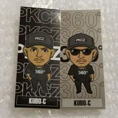 DOBERMAN INFINITY KUBO-C 千社札ステッカー 2種 セット