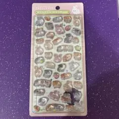 ボンボンドロップシール　うさぎ＆モルモット　アニマルシリーズ