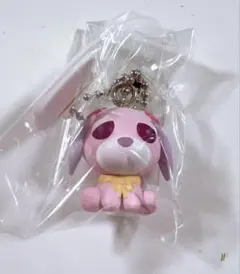 お茶犬　チョコボーロ　食玩　ボールチェーン付きマスコット　ハナ