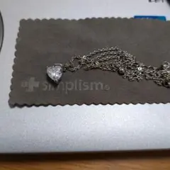 MJCハート型ペンダントネックレス（京セラ）