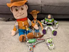 トイ・ストーリー ウッディ バズ・ライトイヤー セット　お喋り