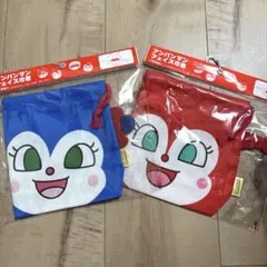 RI様専用新品未使用ドキンちゃん&コキンちゃんフェイスポーチ 2点セット