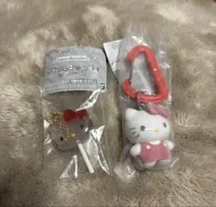 サンリオ　カラフルカラビナマスコットチャーム　カラフルキャンディチャーム　キティ