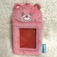 ケアベア　トレカケース　ピンク