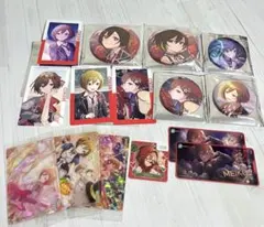 プロセカ　☆MEIKO グリッター缶バッジ　エピカ　メモステ　ウエハースカード