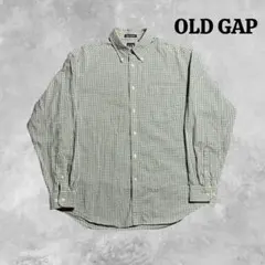 00s OLD GAP CLASSIC OXFORD 古着 BDチェックシャツ