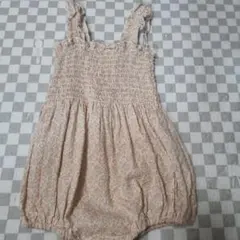 Anne Shirley ベージュ系ロンパース M