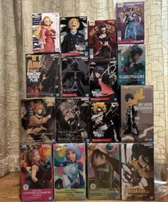 新品未開封】ブリーチ ワンピース まどマギ シャア フィギュア 28点