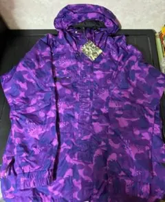 A BATHING APEスノボJKTファイヤカモ紫のサムネイル