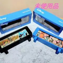 ディズニー　ミッキー　アラームクロック・温湿度計付き2台　インテリア時計　レトロ