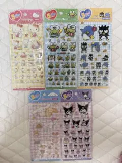 【韓国限定】正規品 サンリオ 5サイズステッカー 5セット