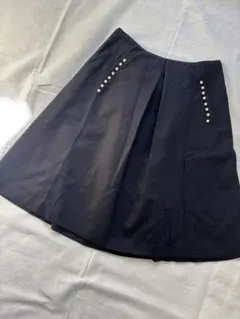 TO BE CHIC 大きいサイズ　フレアスカート パール　セレモニーのサムネイル