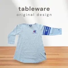 タグ付き Champion 長袖Tシャツ グレー 110のサムネイル