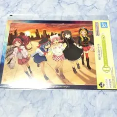 まどマギ 이치방쿠지 クリアポスター ほむら まどか さやか マミ 杏子
