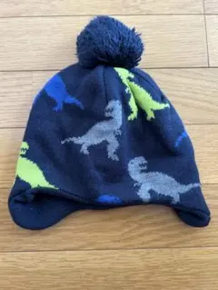 ベビー キッズ ニット帽 恐竜