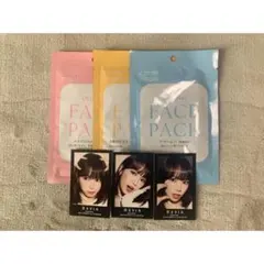 KIM CHAEWON LE SSERAFIM オフショットステッカー 3枚