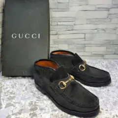 美品】GUCCI ホースビット スエード 茶 箱、専用袋付き 37 1/2 - メルカリ