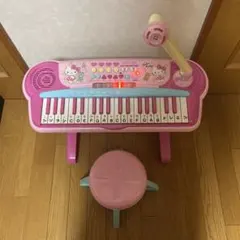 送料無料】ハローキティ ミニグランドピアノ ピンク - メルカリ