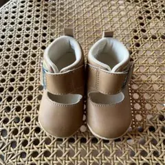 お値下げ⭐︎asicsベビーシューズ ブラウン 合成皮革　11.5センチ