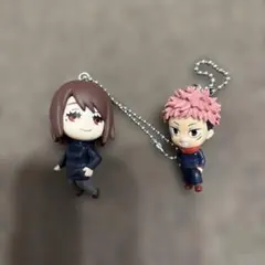 呪術廻戦　スイングキーホルダー　2体セット 虎杖悠仁　家入硝子