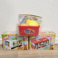 おしゃべりアンパンマン路線バス アンパンマン列車 お砂であそぼう！お料理セット