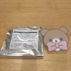 ネオ・リラッくじ　アクリルバッジ　チャイロイコグマ