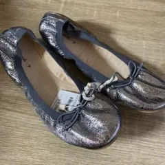 グレーバレエシューズ⭐︎キッズ