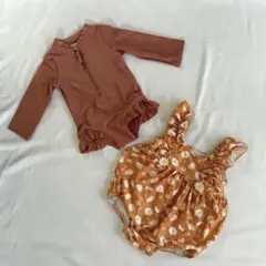 子供服♩ベビー水着 長袖 70cm〜80cm まとめうり 女の子