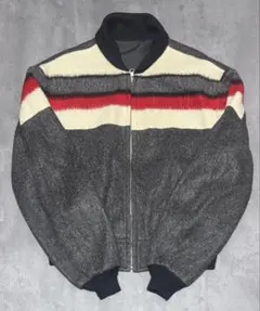 vintage】ENERGIE GOLD ジップアップニットブルゾン チェック - メルカリ