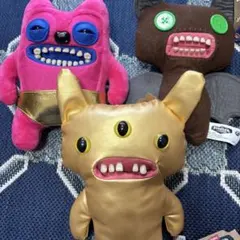 希少品)ファグラー ぬいぐるみ ブラウン FUGGLER MONSTER - メルカリ