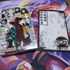 鬼滅の刃 原画缶バッジ8種 コミックス22巻特装版　鬼殺隊報特別報告書