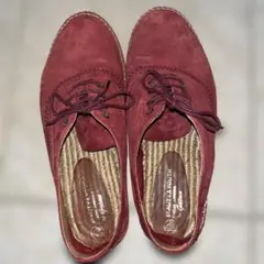 BEAUTY & YOUTH 赤 スエードシューズ　ユナイテッドアローズ