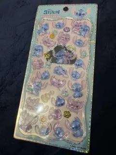 スティッチ　プチドロップステッカー