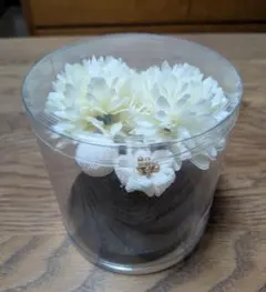 ホワイトフラワー 和装小物 花飾り