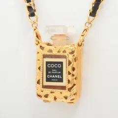 ツ*ん様 CHANEL シャネル COCO 香水ミニボトル ネックレス ゴールドのサムネイル