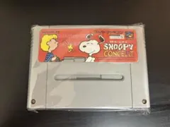 動作未確認　スーパーファミコン　ソフト　スヌーピーコンサート