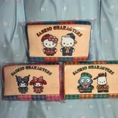 【サンリオキャラクターズ】チェック×チェック　低反発まくら　3種セット