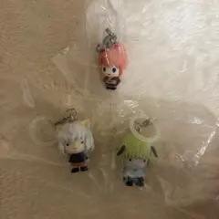 HUNTER×HUNTER・銀魂　めじるしアクセサリー　3点セット