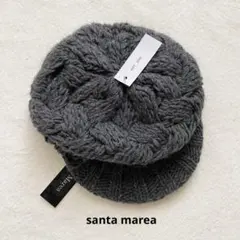新品イタリア製 santa marea ニットキャップ 帽子 サンタマレア
