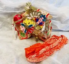 七五三　豪華　作り帯　セット　帯揚　帯締め　アンティーク　m