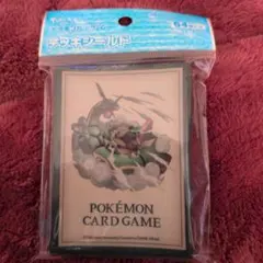 ポケモンカード デッキシールド ピカチュウアドベンチャー レックウザ