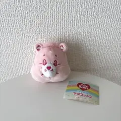ケアベア　フェイスマスコット２　ガチャガチャ　ピンク