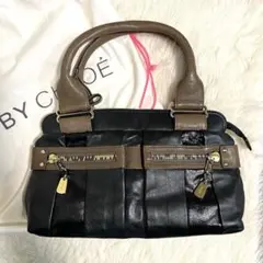 【未使用品】SEE BY CHLOE 本革レザーハンド＆ショルダー２wayバッグ
